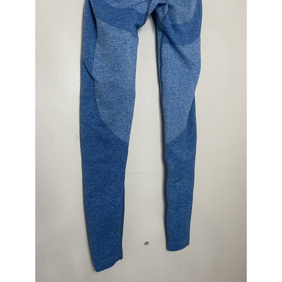 Gym shark Womens XS Leggings Two Tone Blue Aqua  Dry Moisture management Active - Picture 7 of 7